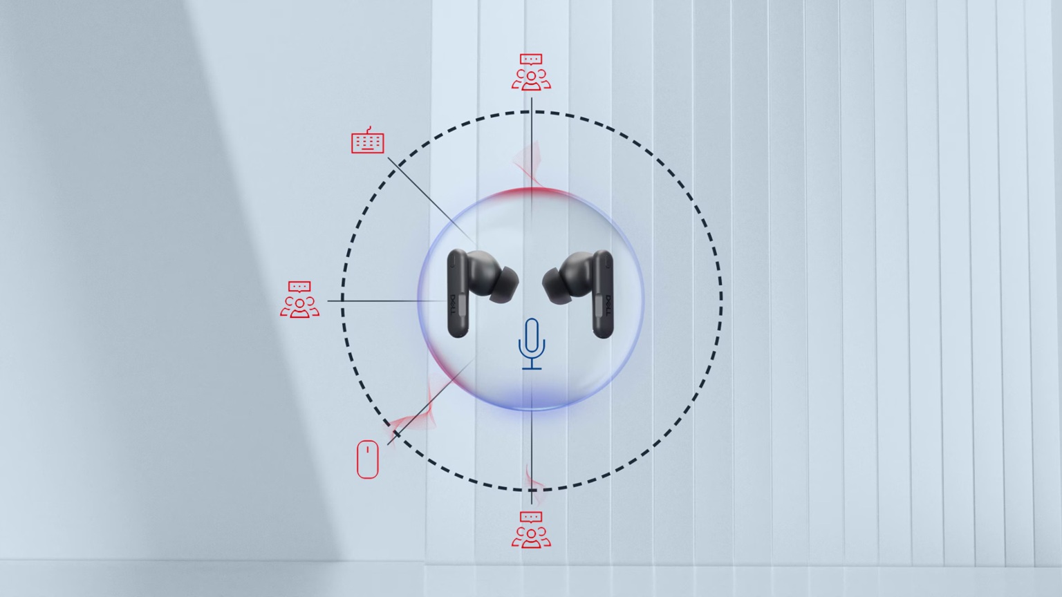 Dell Pro Plus Earbuds AI Adaptive Gürültü Engelleme Kulak İçi
